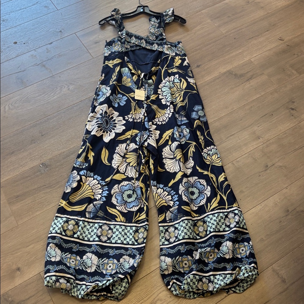 NWT Free People floral jumpsuit S - Picture 11 of 15